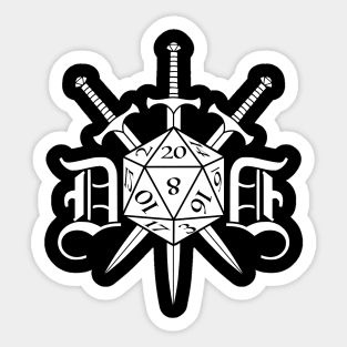 Dungeons and Dragons Sticker